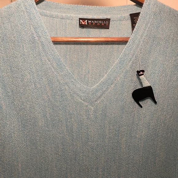 Marcello sport baby alpaca sweater - Picture 2 of 3